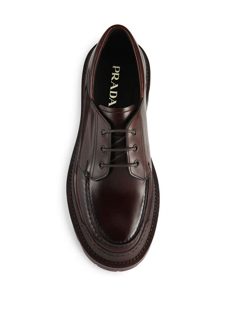 prada derby men's|prada shoes pandabuy.